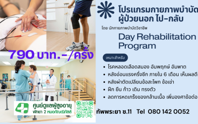 กายภาพหลอดเลือดสมอง #Pattaya2 Nursing Home Doctor Kuntipaat 🏃‍♂️
